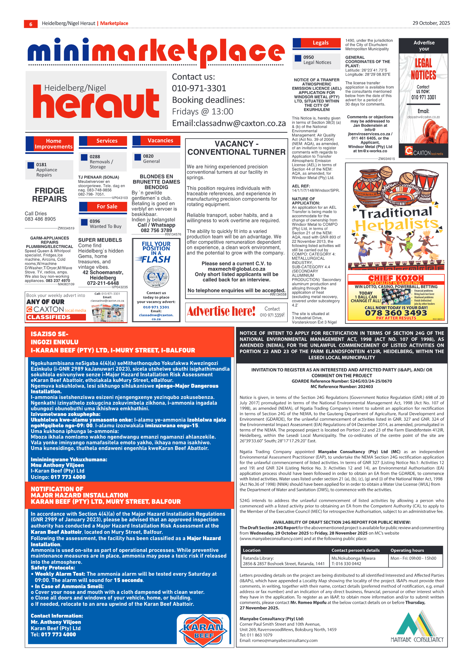 Heidelberg Nigel Heraut 29 October 2025 page 6