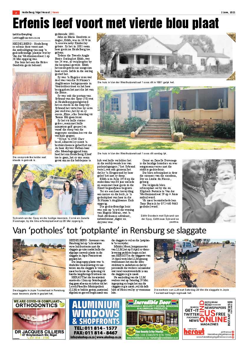 Heidelberg Nigel Heraut 2 June 2021 page 2