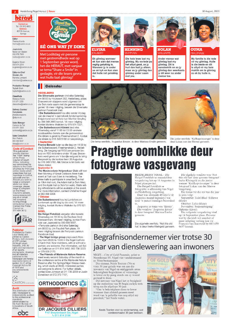Heidelberg Nigel Heraut 30 August 2023 page 2