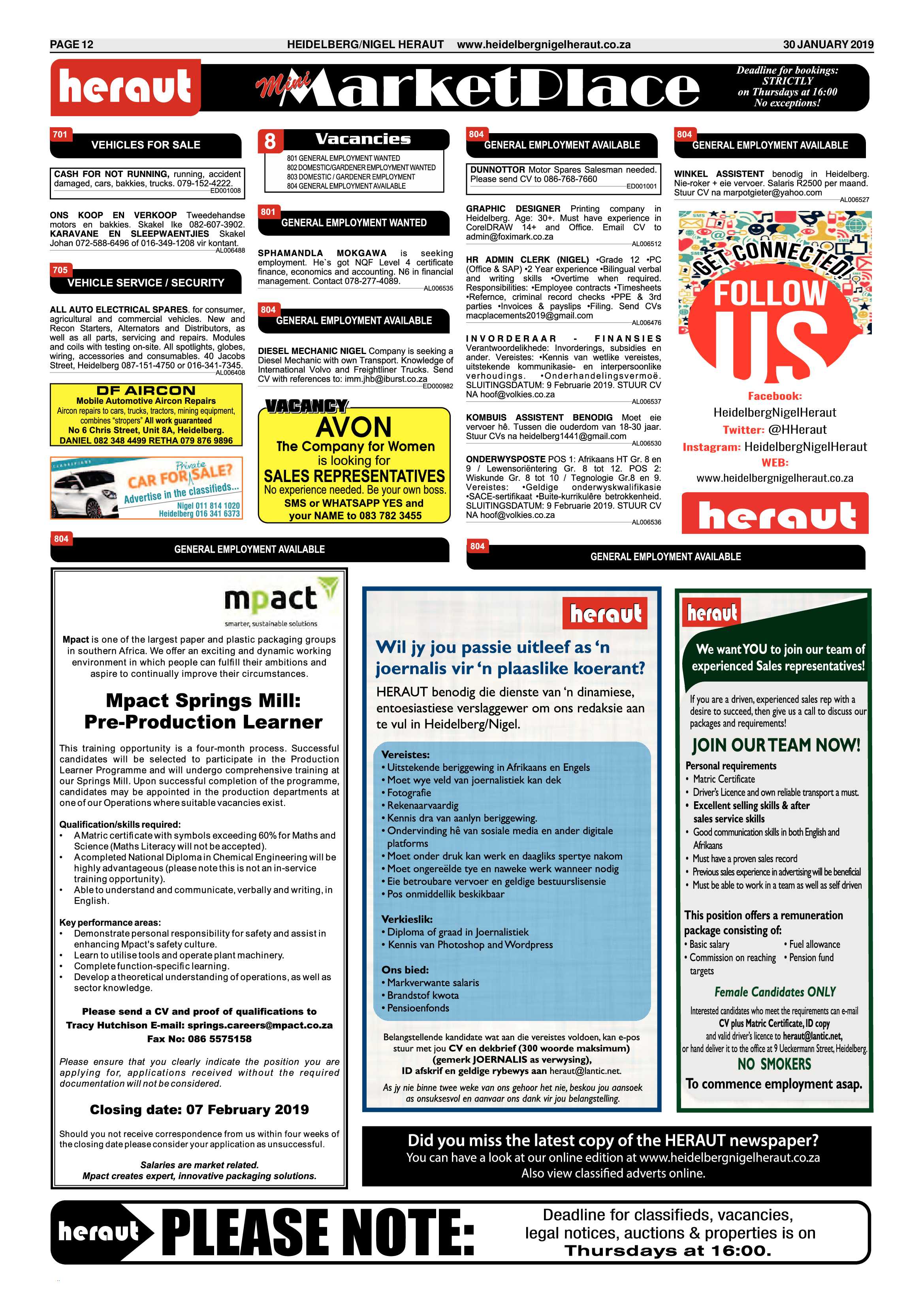 Heidelberg Nigel Heraut 30 January 2019 page 12