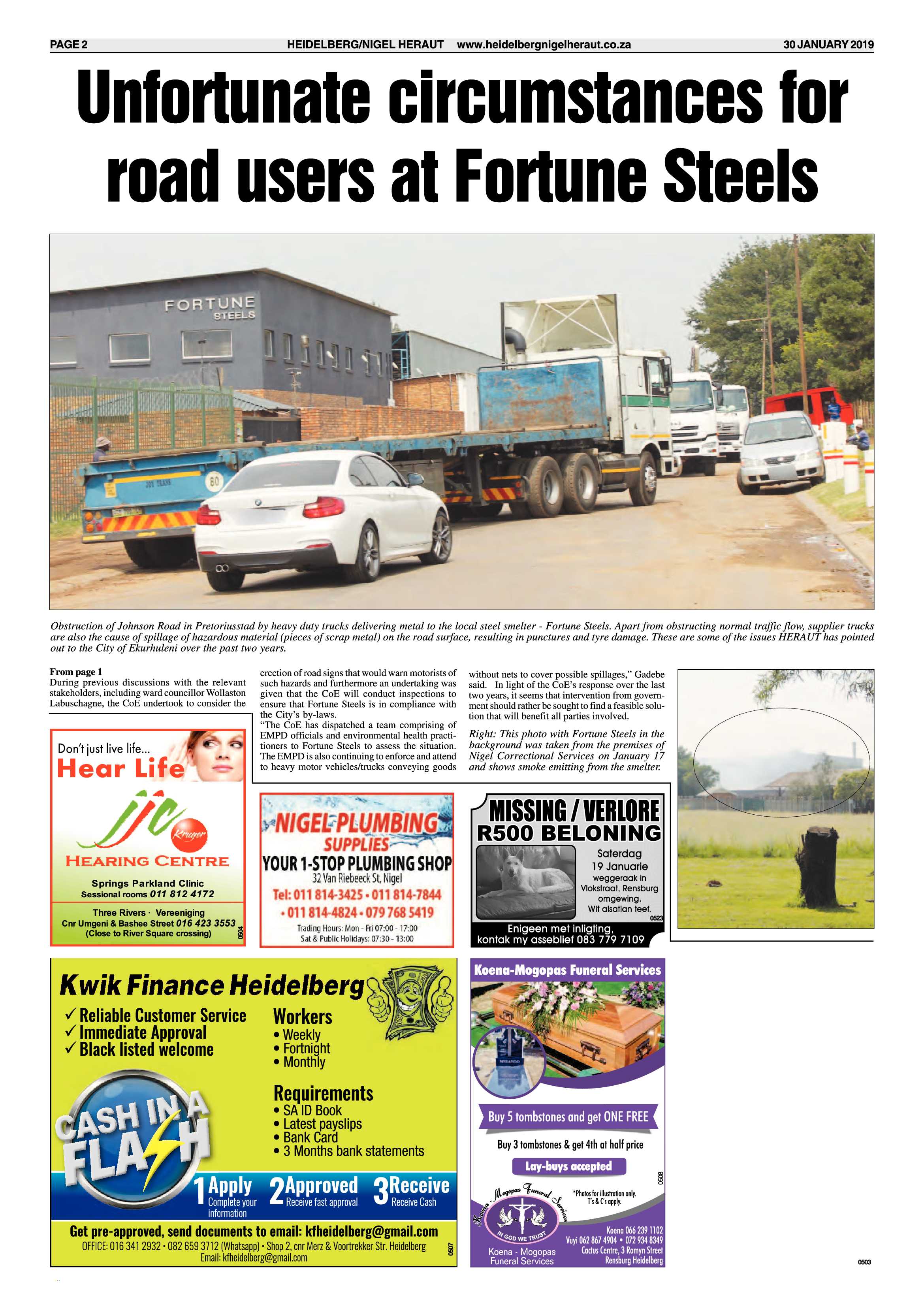 Heidelberg Nigel Heraut 30 January 2019 page 2