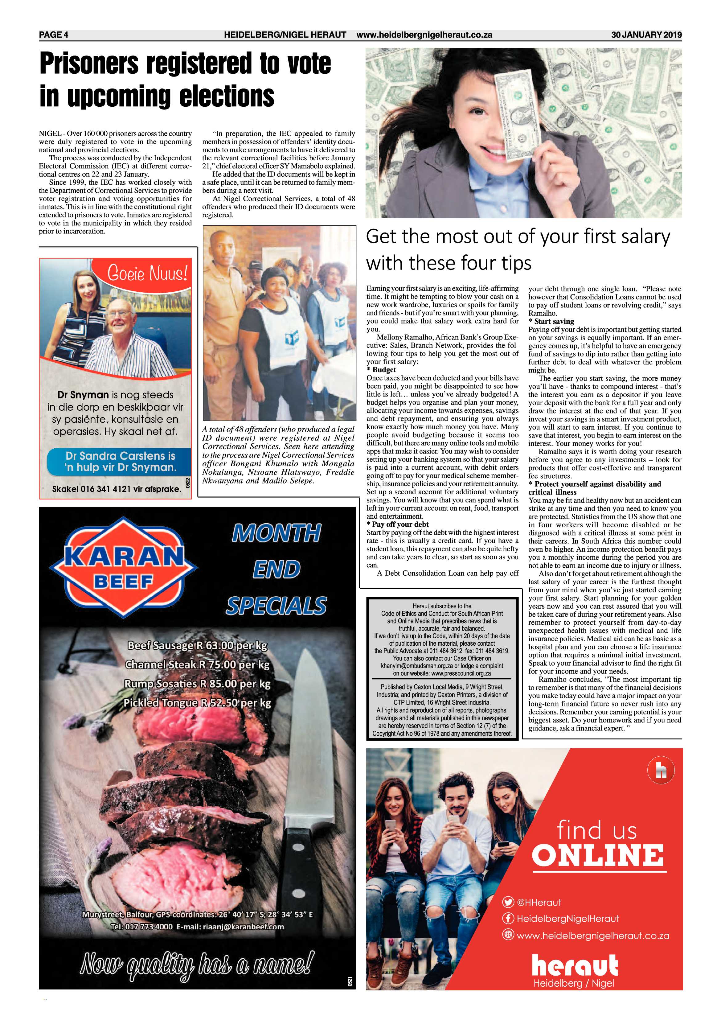 Heidelberg Nigel Heraut 30 January 2019 page 4