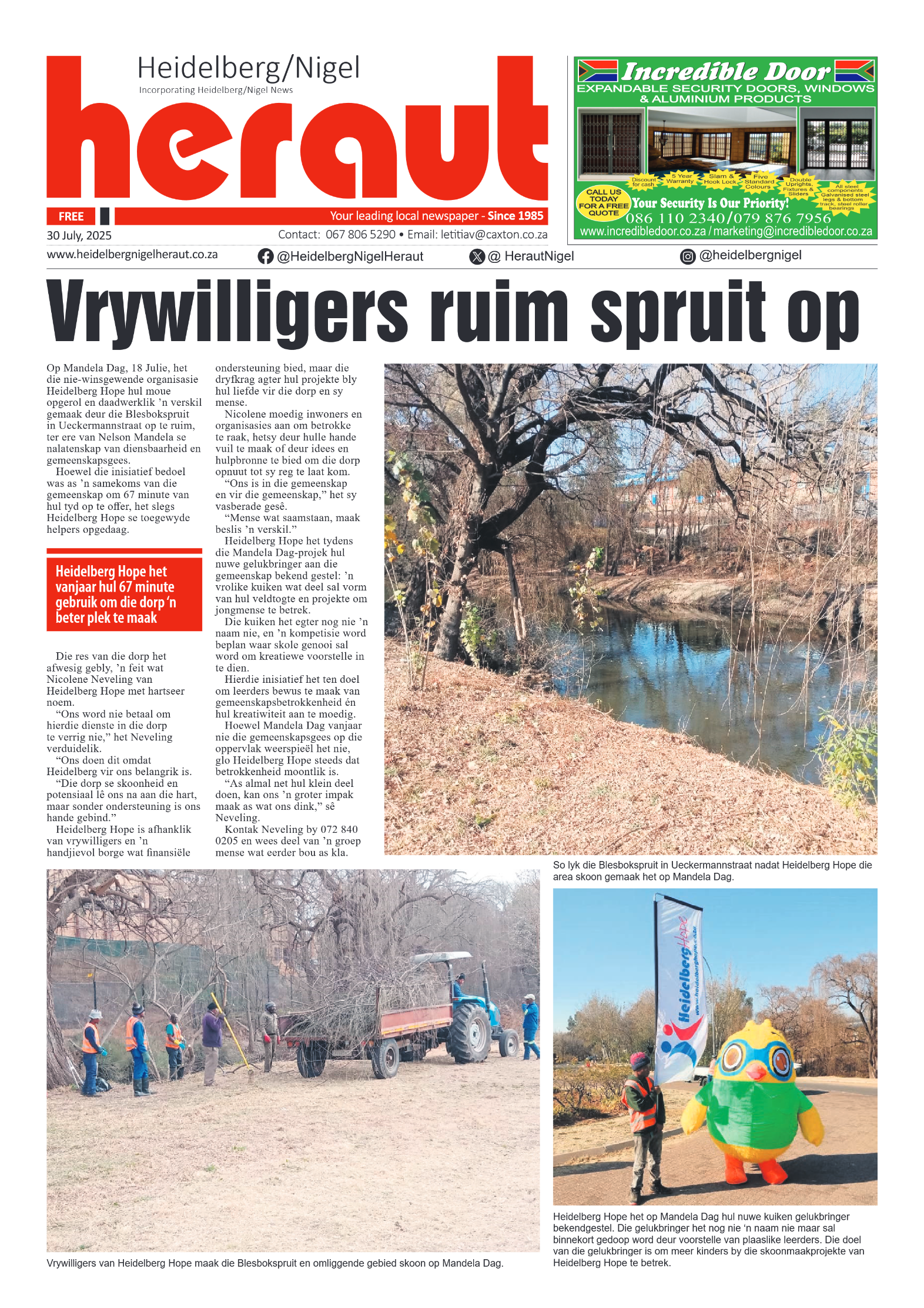 Heidelberg Nigel Heraut 30 July 2025 page 1