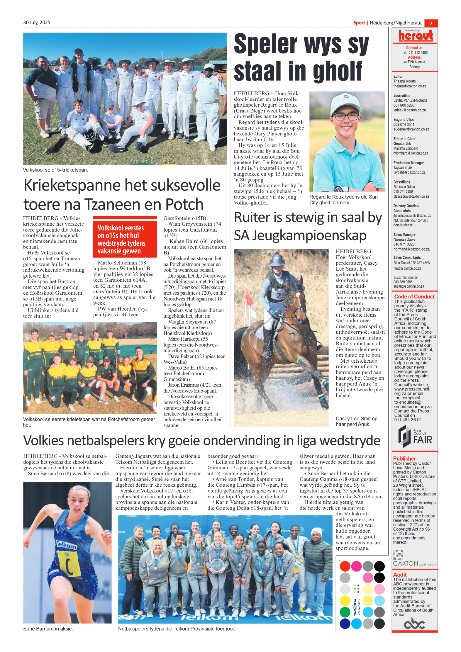 Heidelberg Nigel Heraut 30 July 2025 page 7