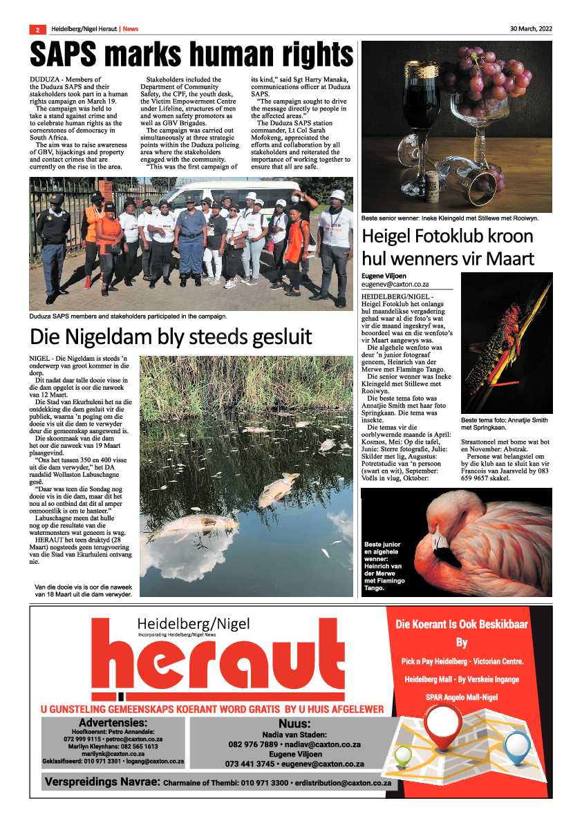 Heidelberg Nigel Heraut 30 March 2022 page 2