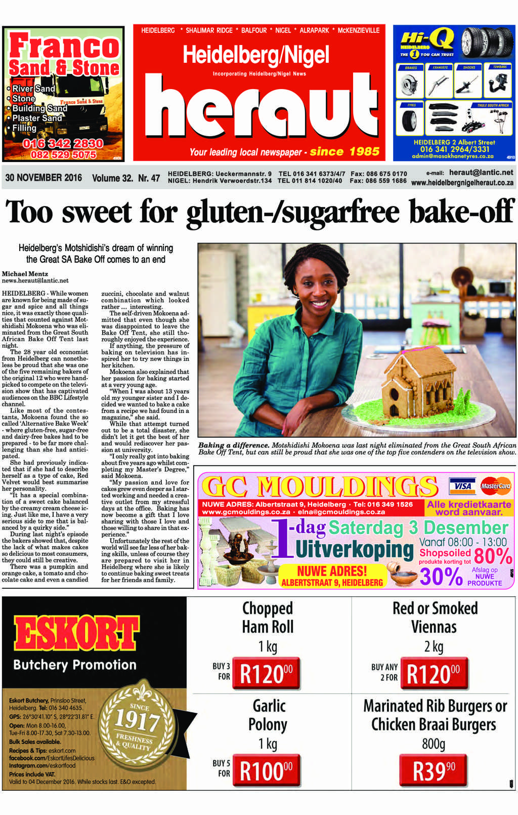 Heidelberg Nigel Heraut 30 November 2016 page 1