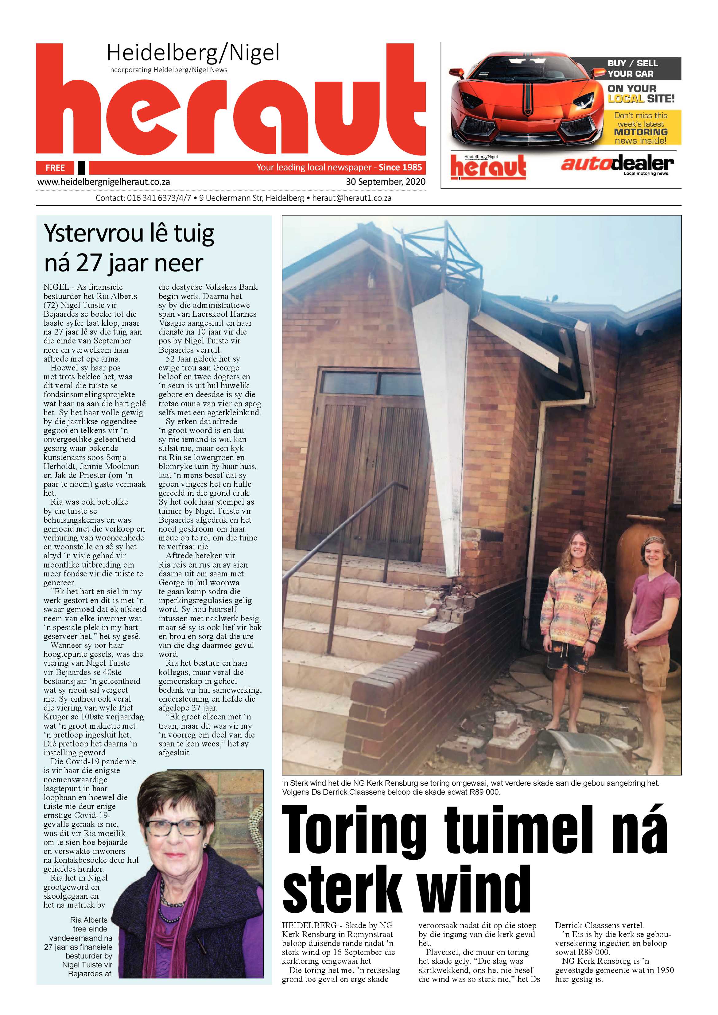 Heidelberg Nigel Heraut 30 September 2020 page 1