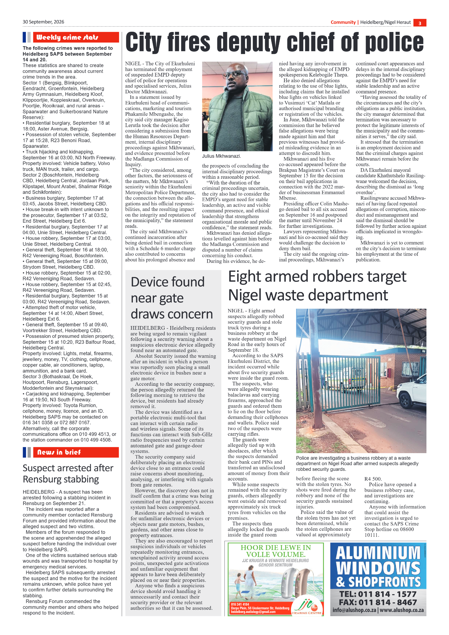 Heidelberg Nigel Heraut 30 September 2026 page 5