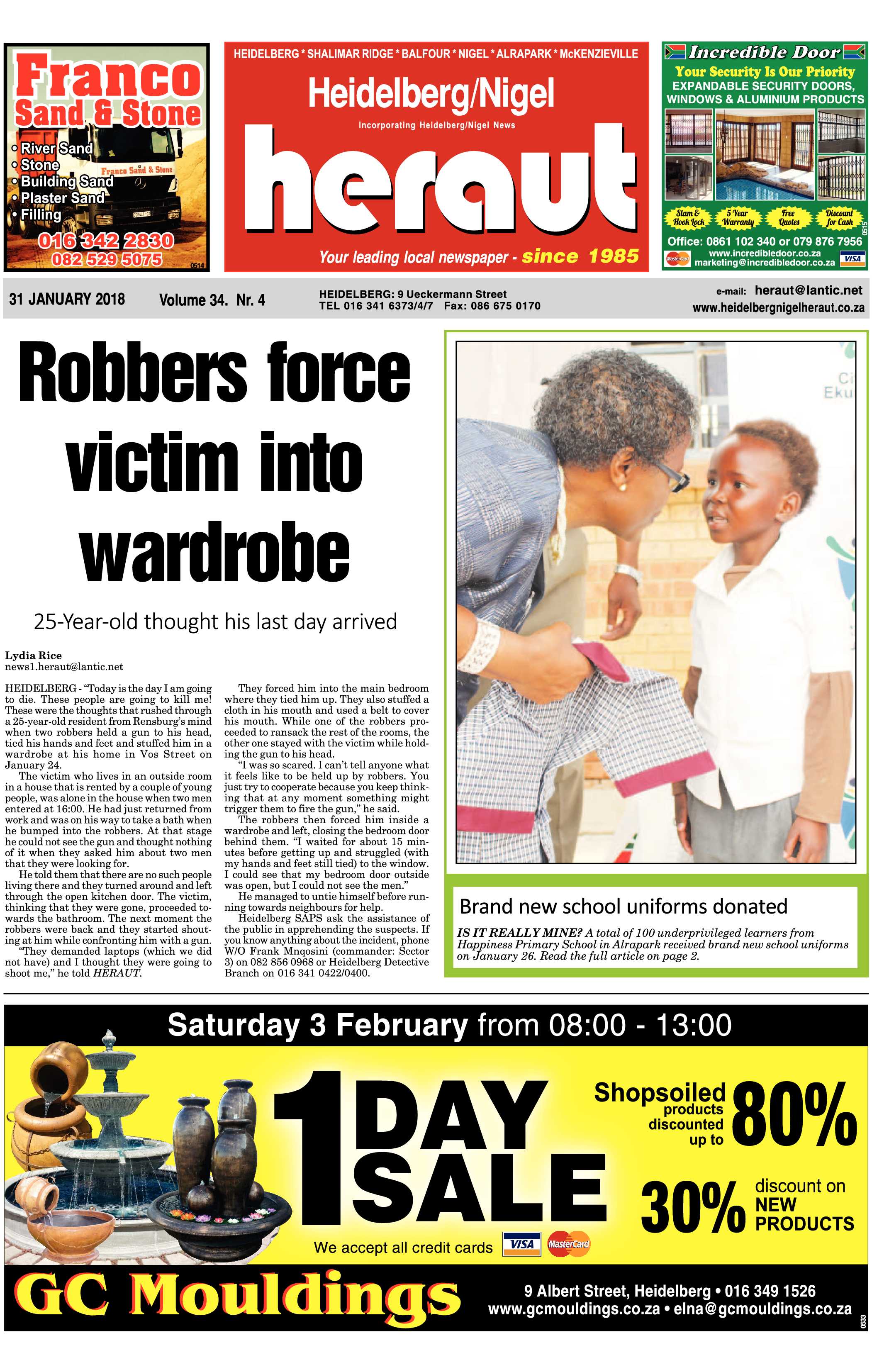 Heidelberg Nigel Heraut 31 January 2018 page 1