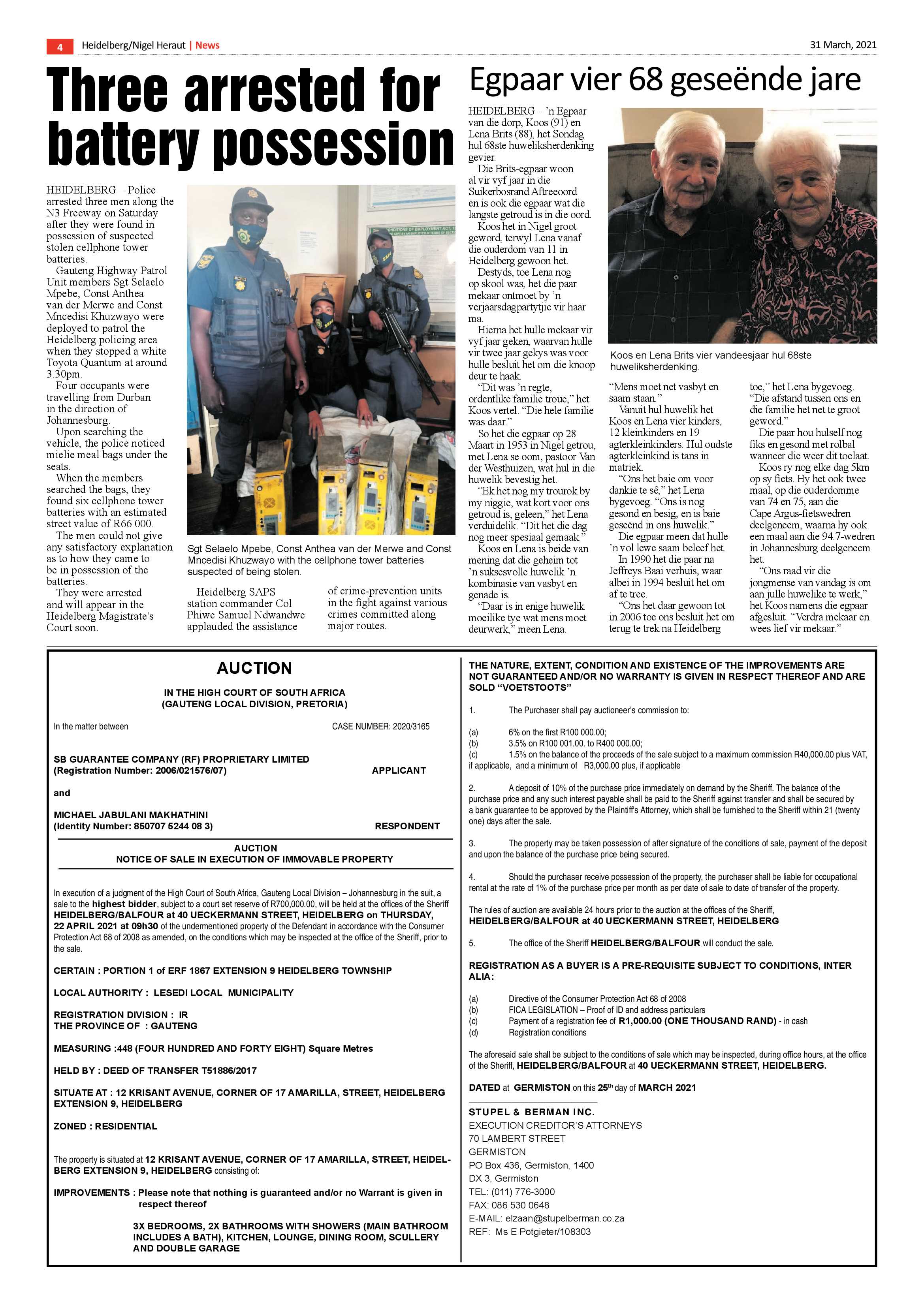 Heidelberg Nigel Heraut 31 March 2021 page 4