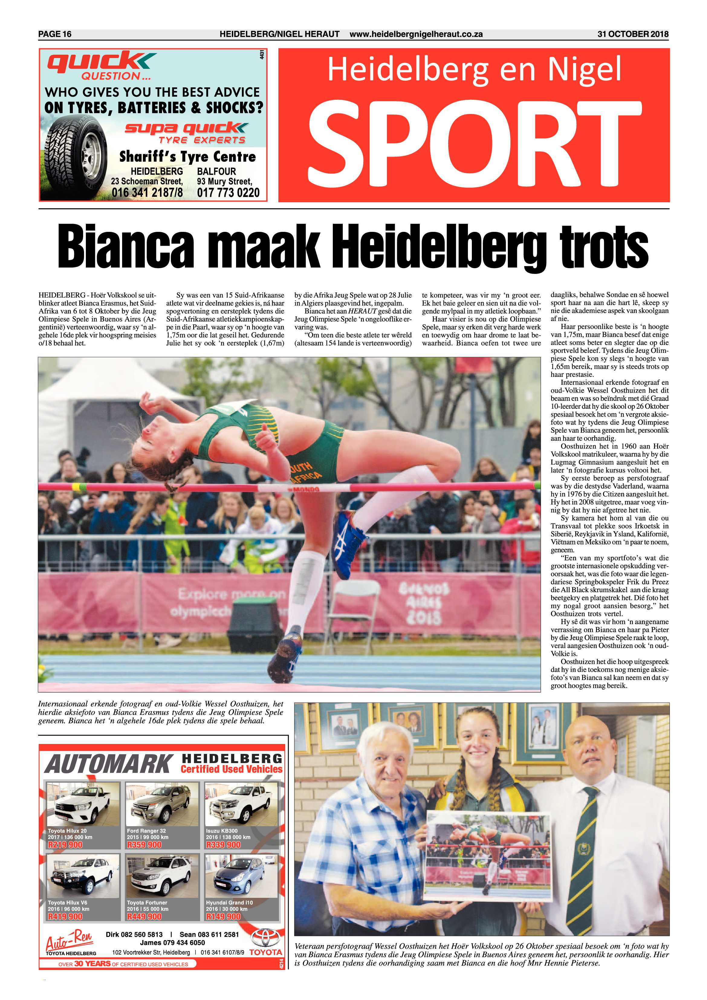 Heidelberg Nigel Heraut 31 October 2018 page 16