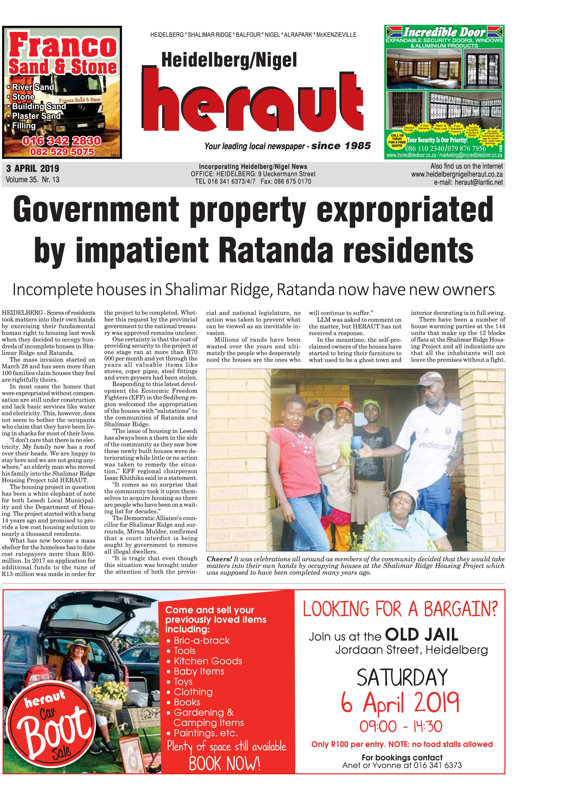 Heidelberg Nigel Heraut 3 April 2019 page 1