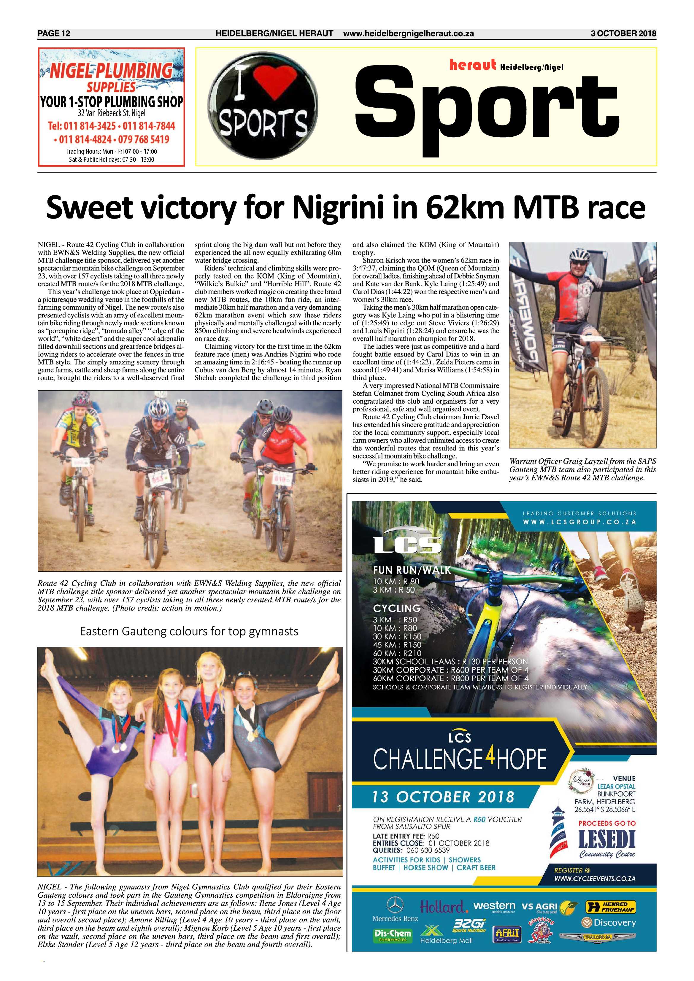 Heidelberg Nigel Heraut 3 October 2018 page 12