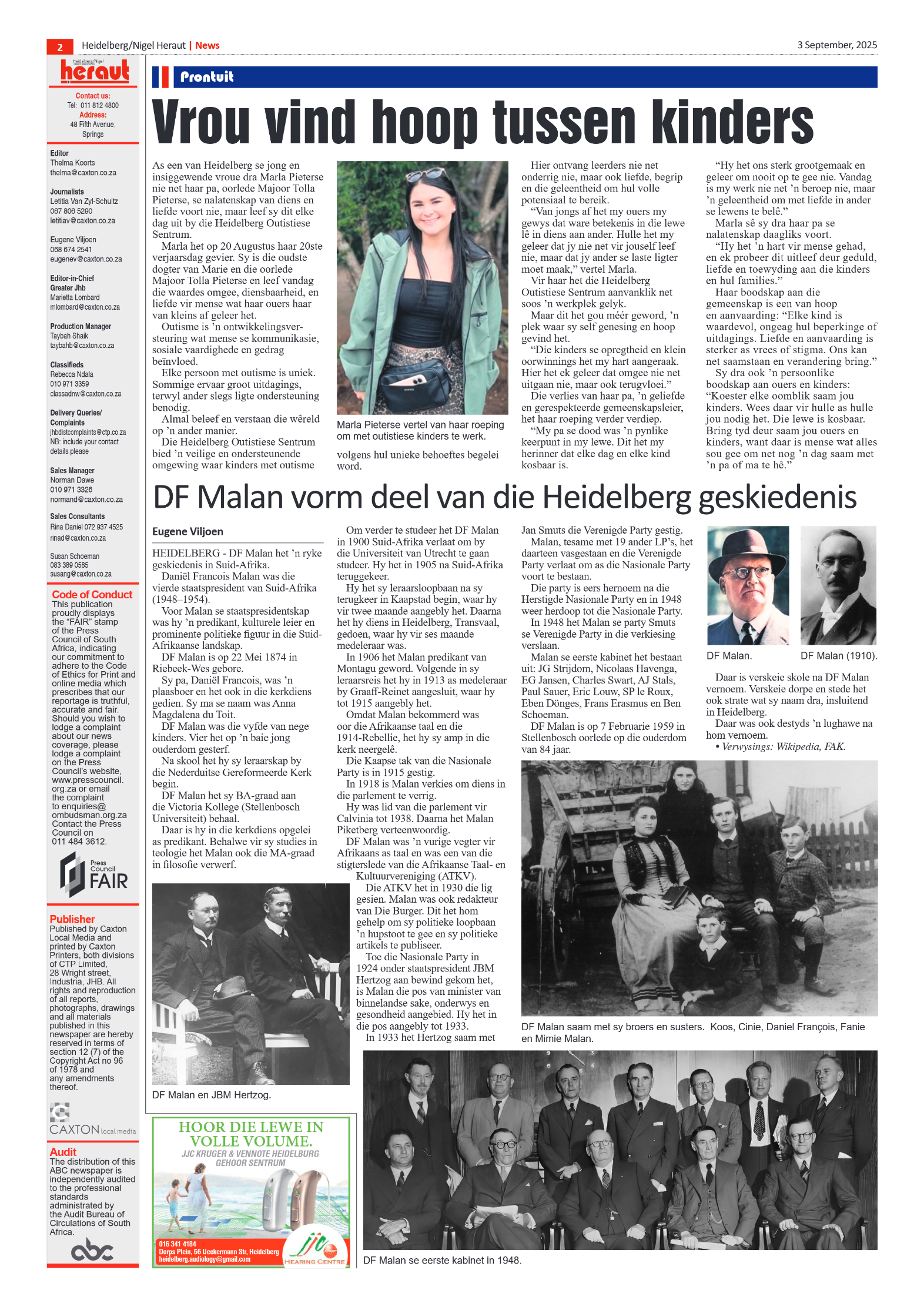 Heidelberg Nigel Heraut 3 September 2025 page 2