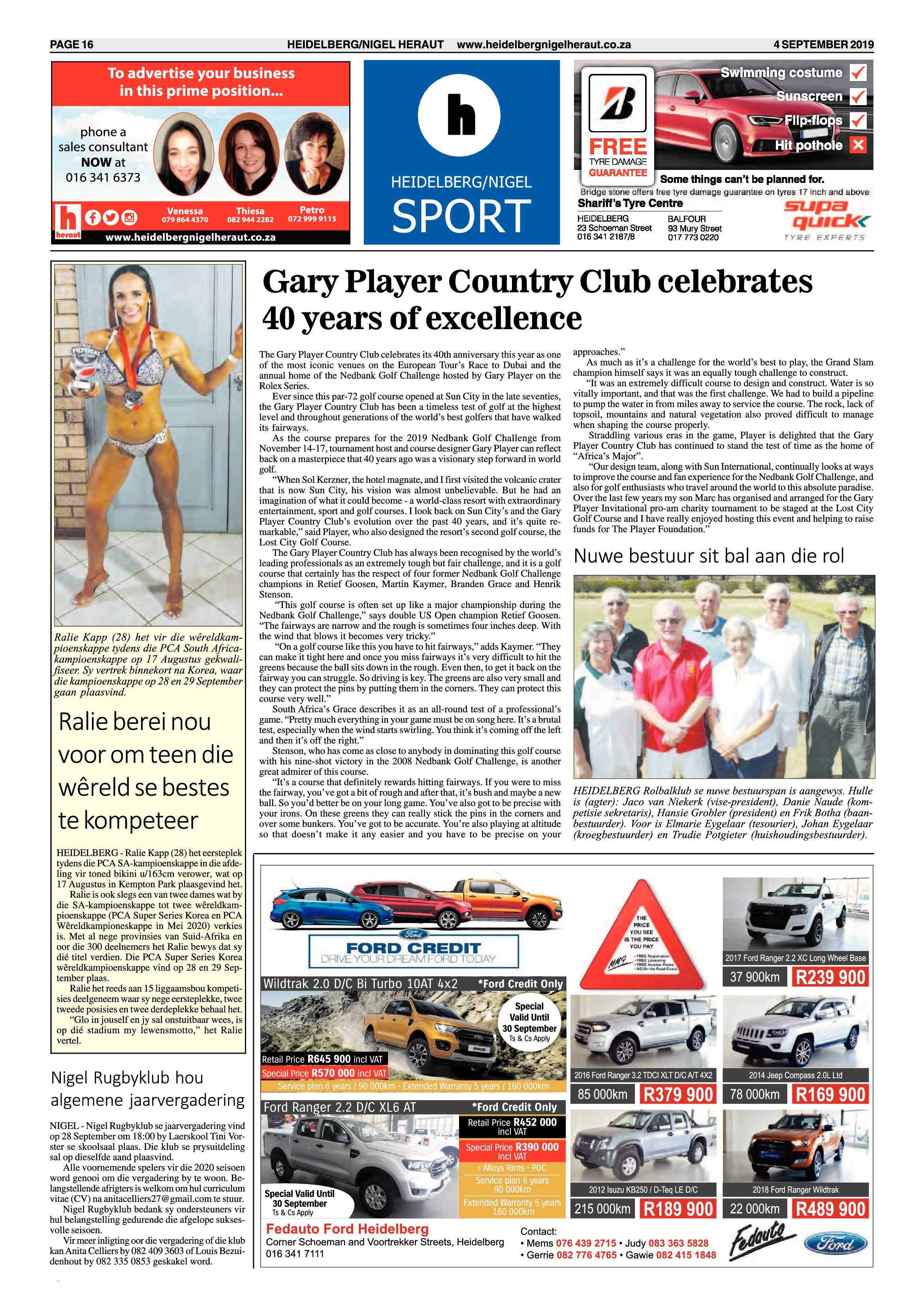 Heidelberg/Nigel Heraut 4 September 2019 page 16