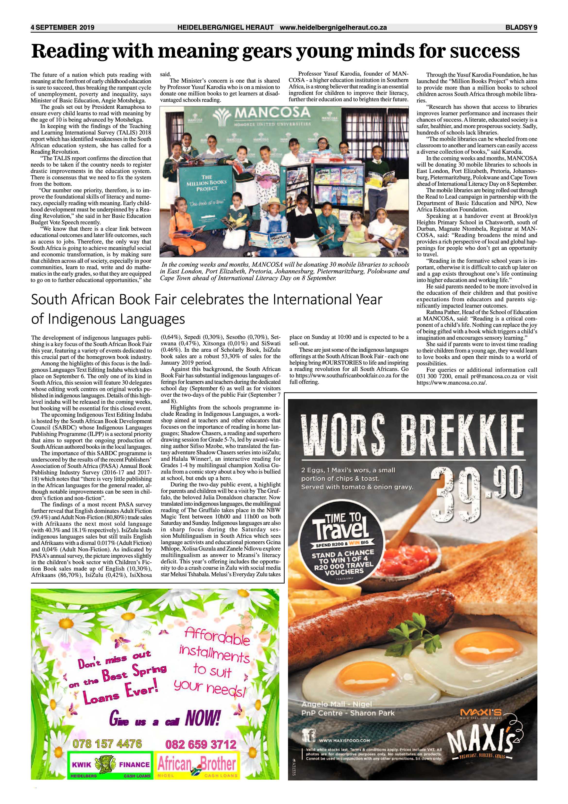 Heidelberg/Nigel Heraut 4 September 2019 page 9