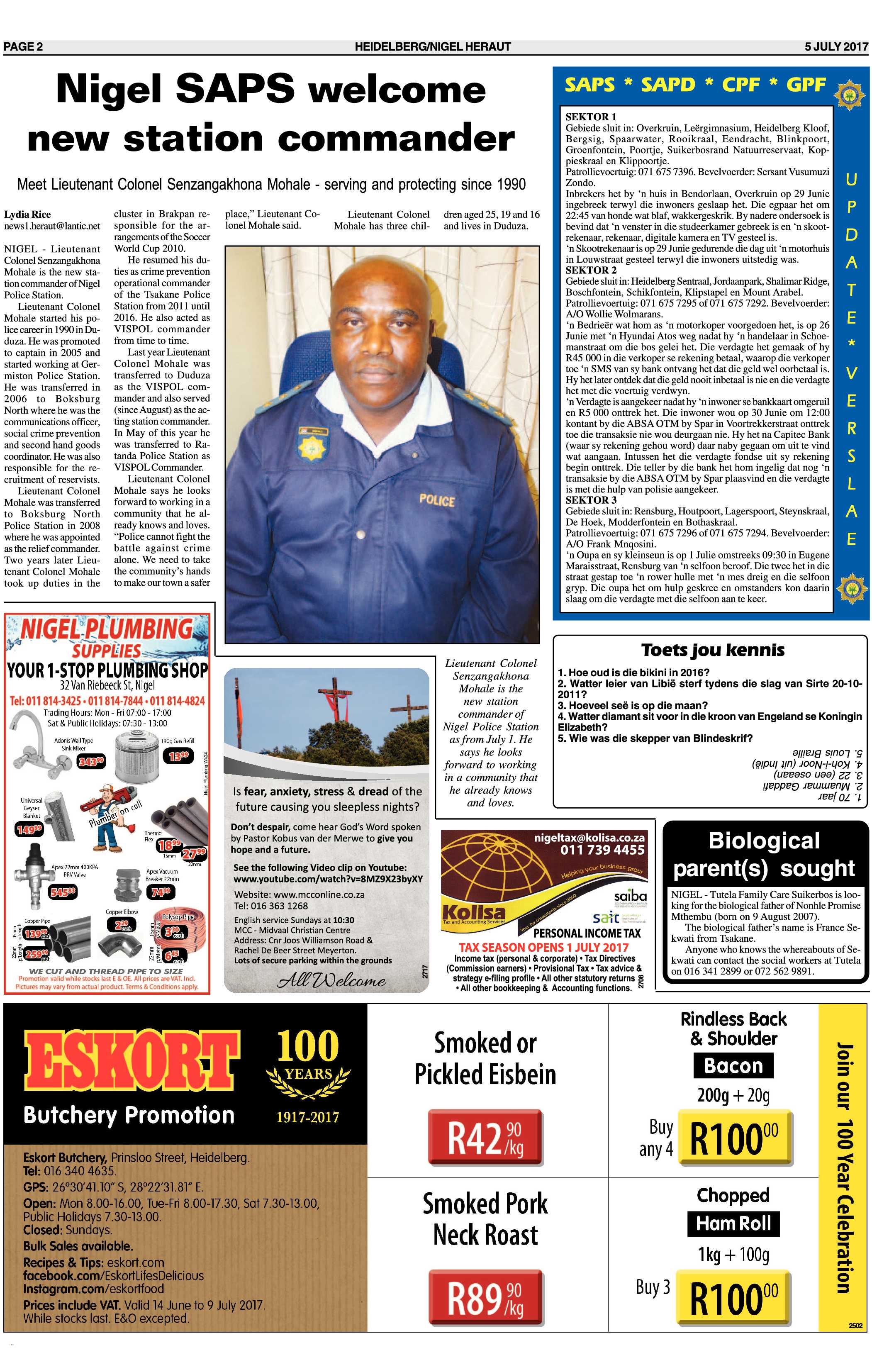 Heidelberg Nigel Heraut 5 July 2017 page 2