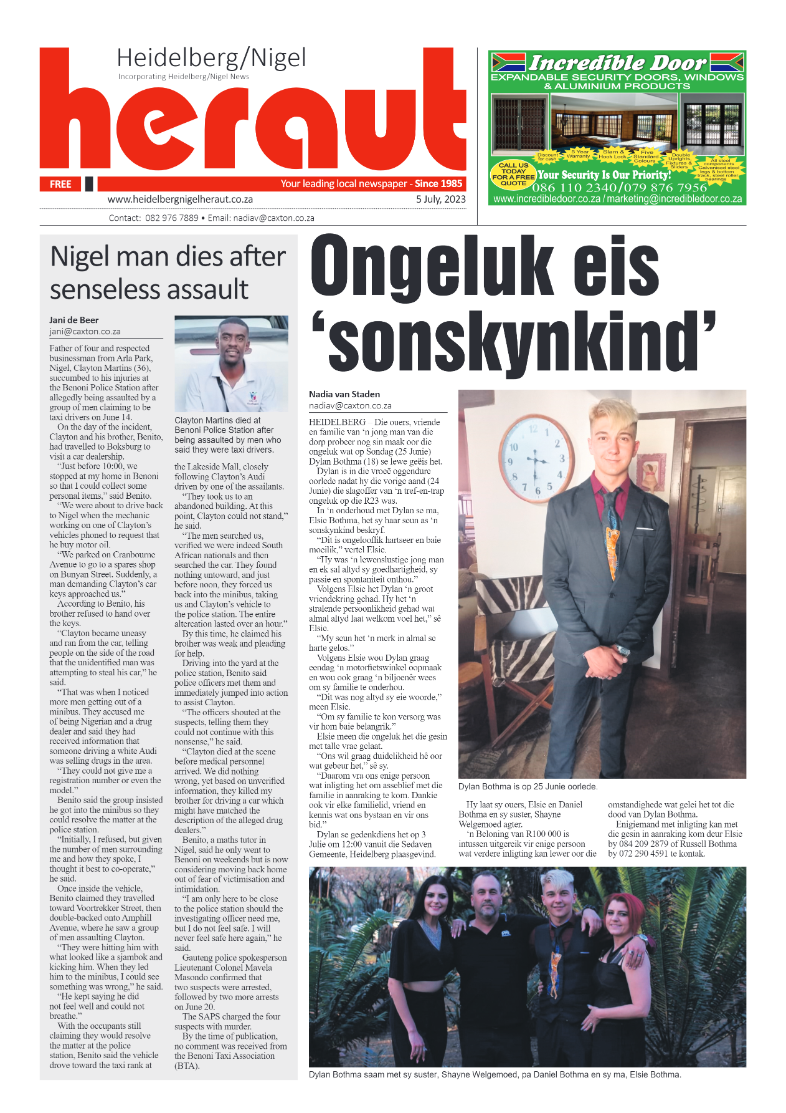 Heidelberg Nigel Heraut 5 July 2023 page 1