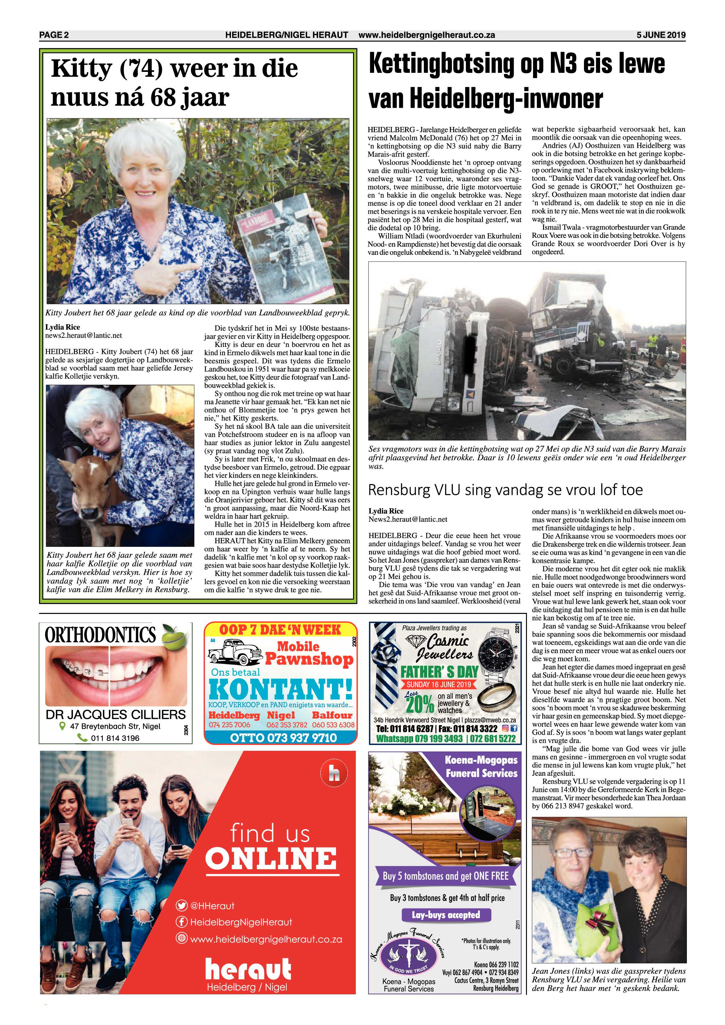 Heidelberg Nigel Heraut 5 June 2019 page 2