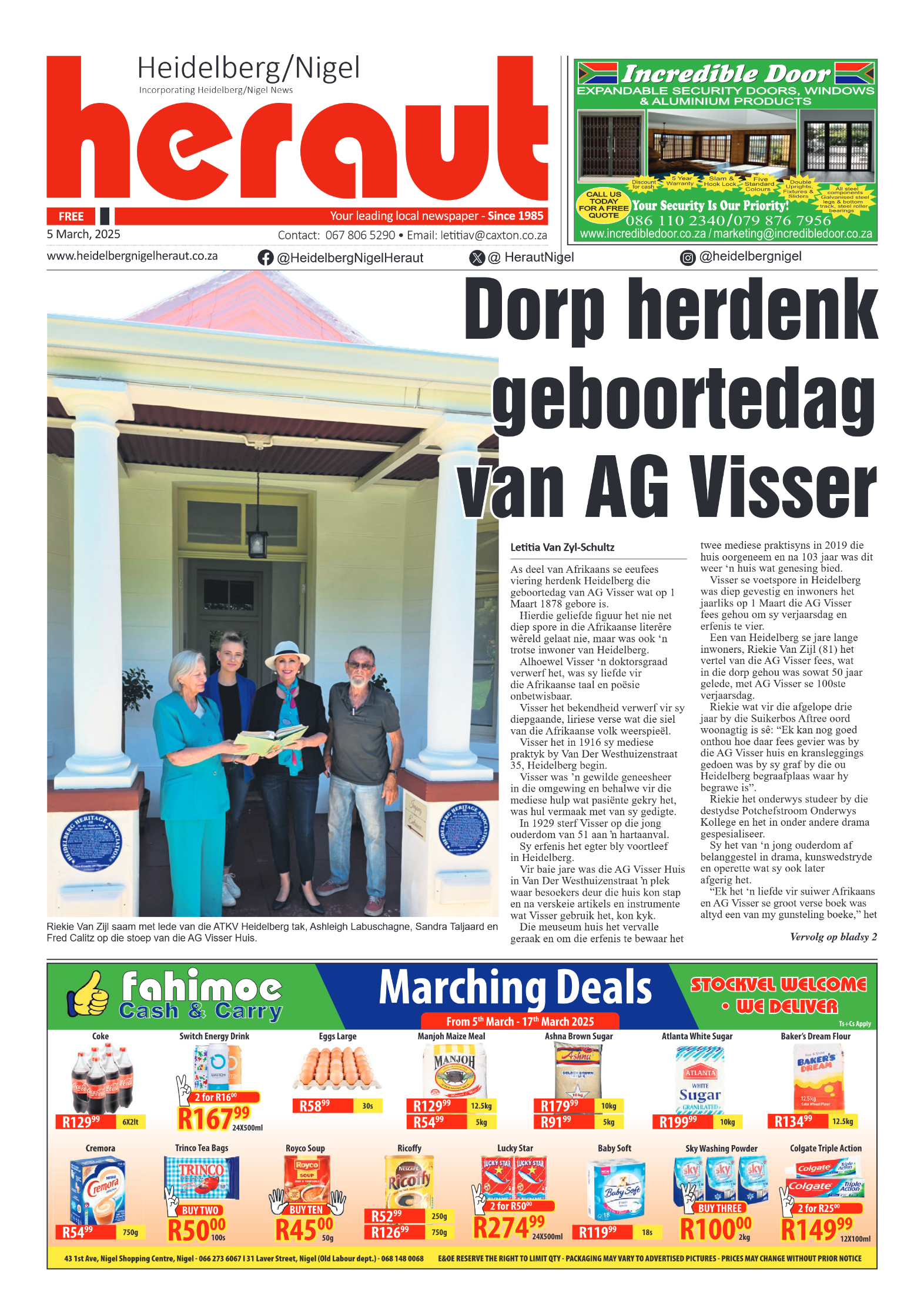 Heidelberg Nigel Heraut 5 March 2025 page 1