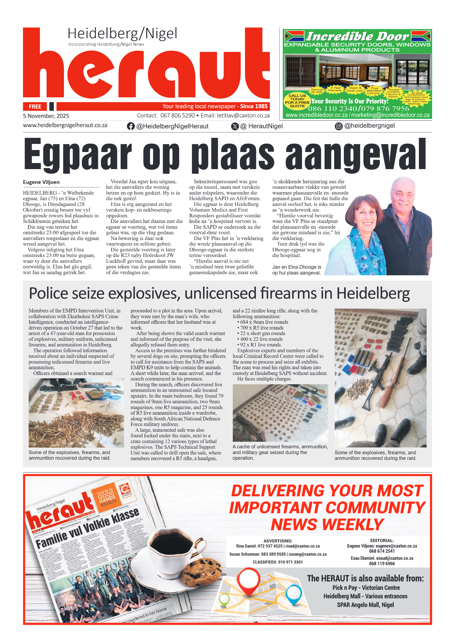 Heidelberg Nigel Heraut 5 November 2025 page 1