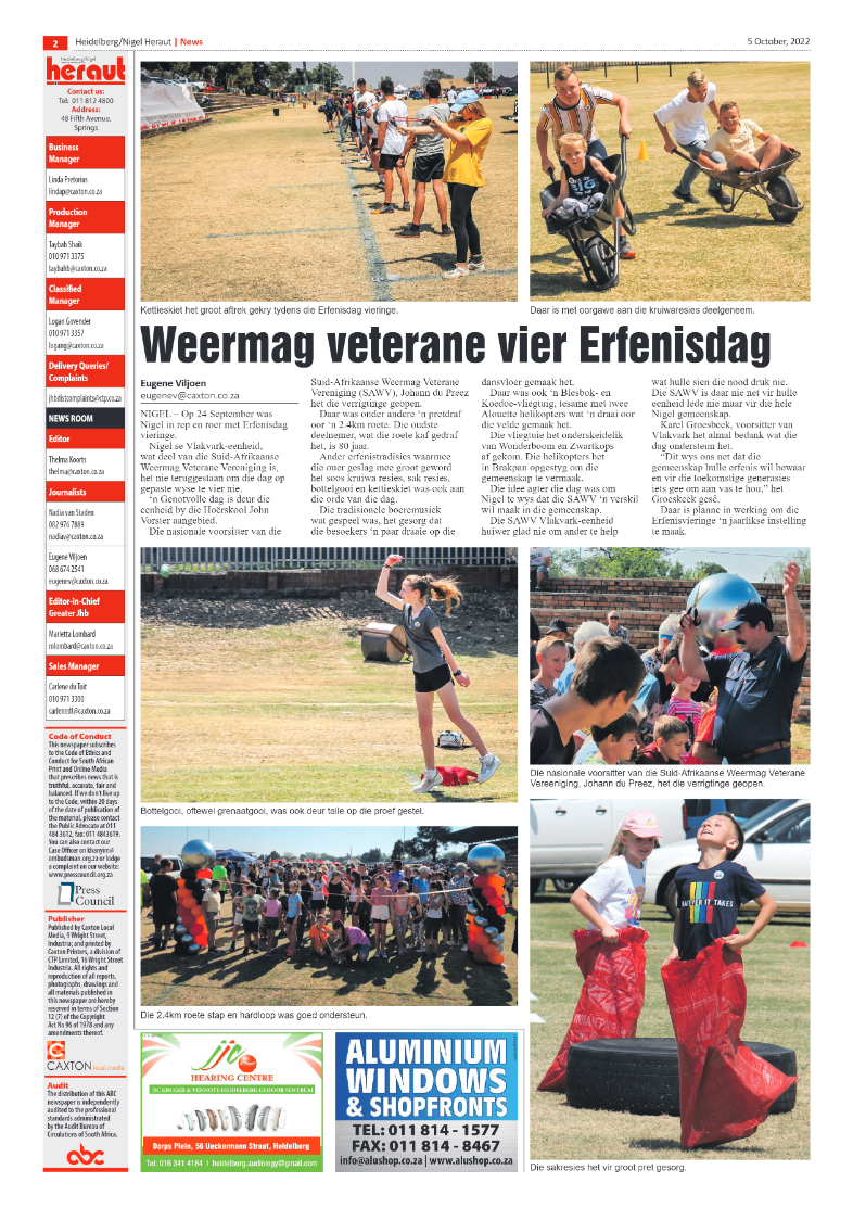 Heidelberg Nigel Heraut 5 October 2022 page 2