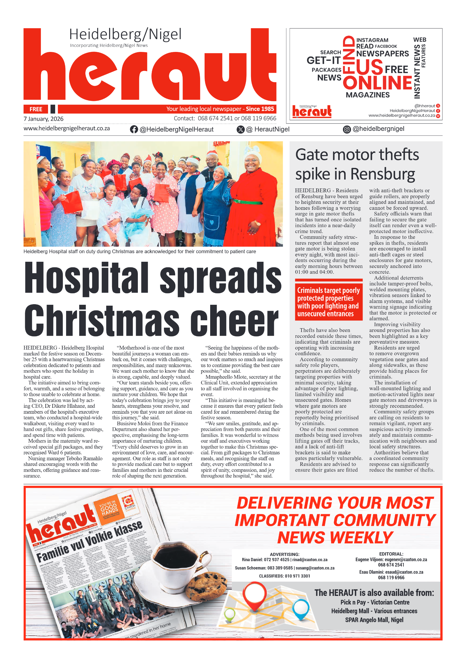 Heidelberg Nigel Heraut 7 January 2026 page 1