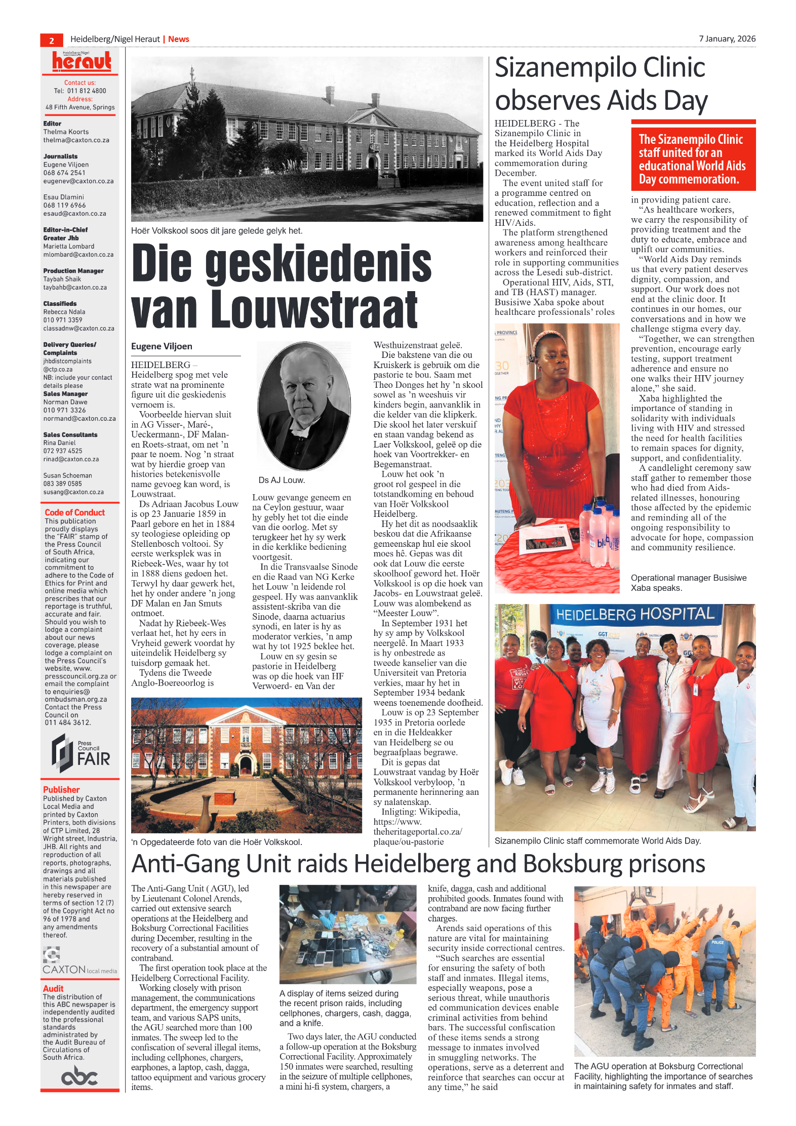 Heidelberg Nigel Heraut 7 January 2026 page 2