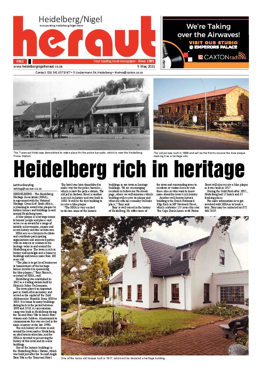 Heidelberg Nigel Heraut 7 May 2021 page 1