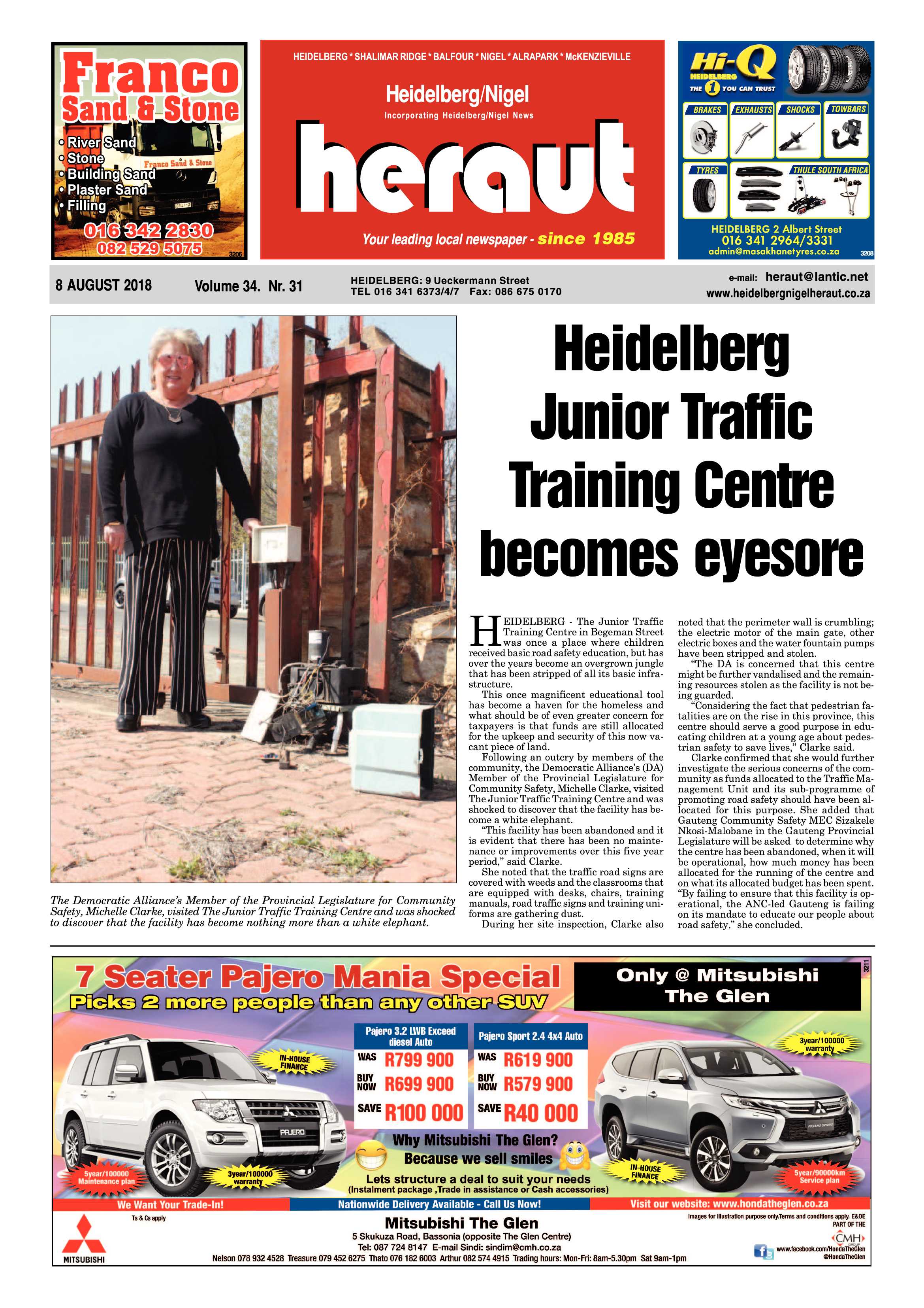 Heidelberg Nigel Heraut 8 August 2018 page 1
