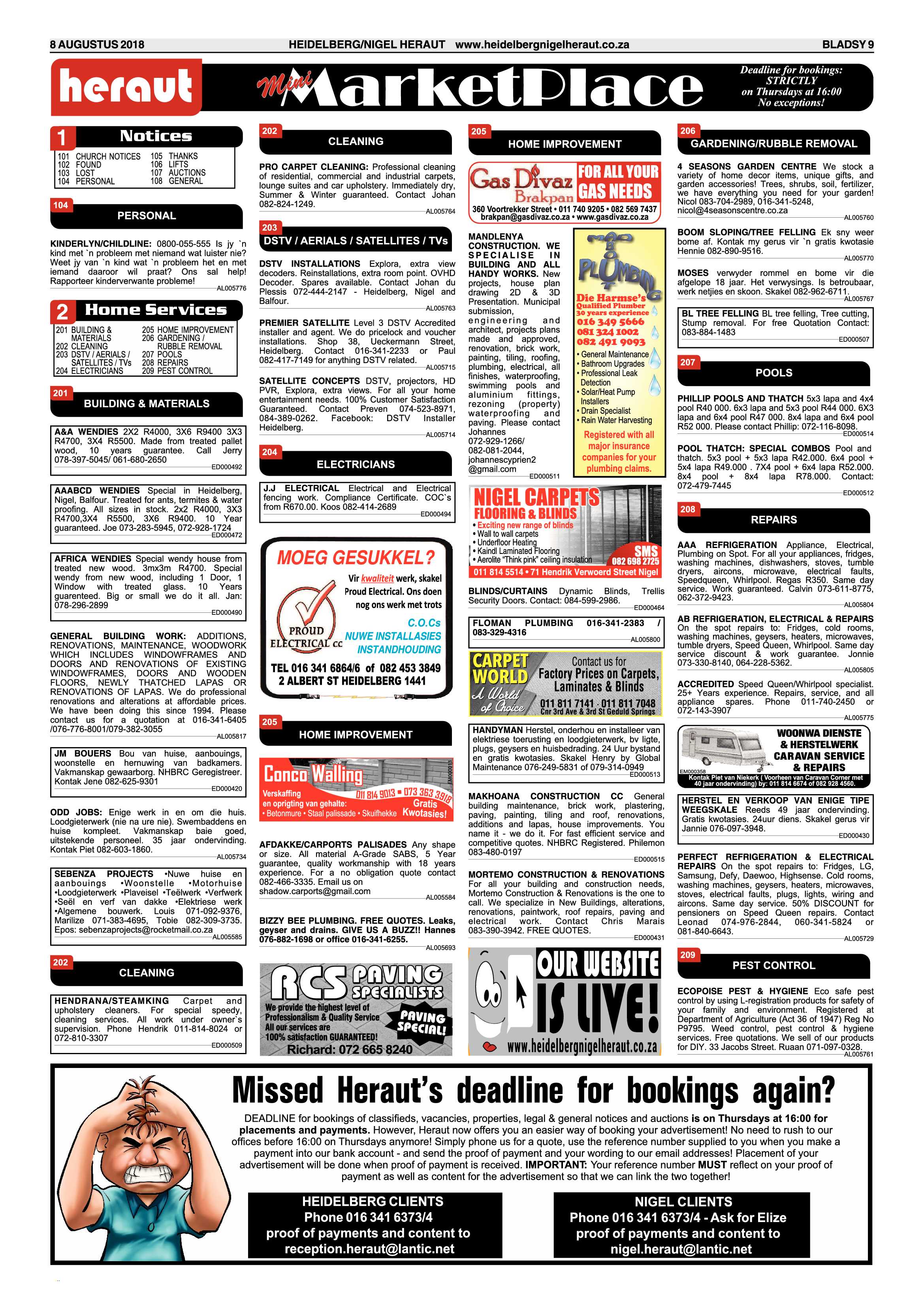 Heidelberg Nigel Heraut 8 August 2018 page 9