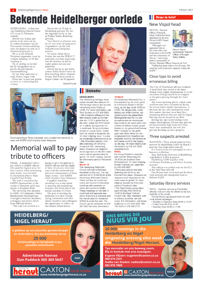 Heidelberg Nigel Heraut 8 March 2023 page 4