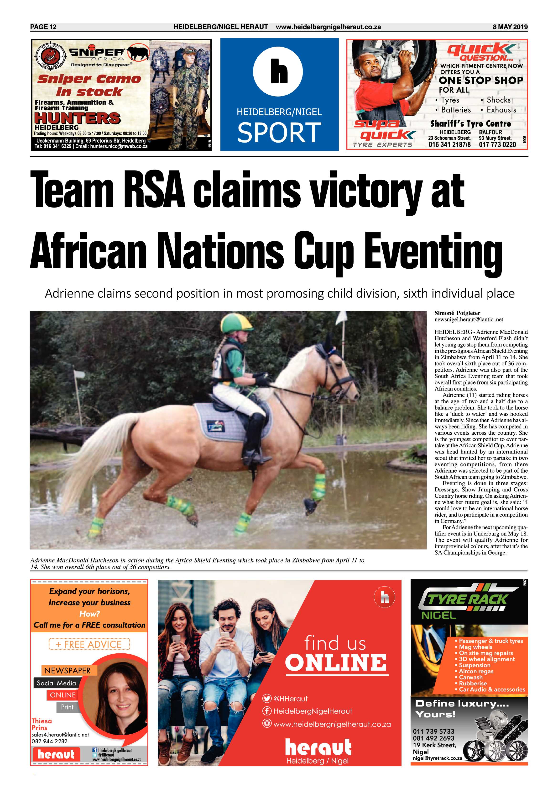 Heidelberg Nigel Heraut 8 May 2019 page 12
