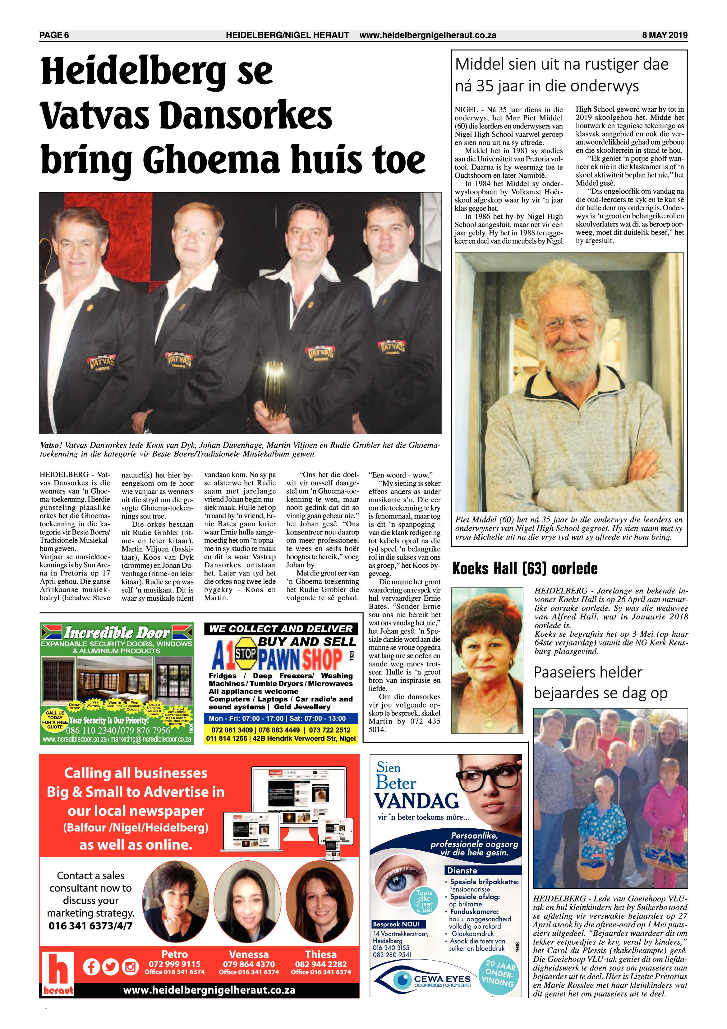 Heidelberg Nigel Heraut 8 May 2019 page 6