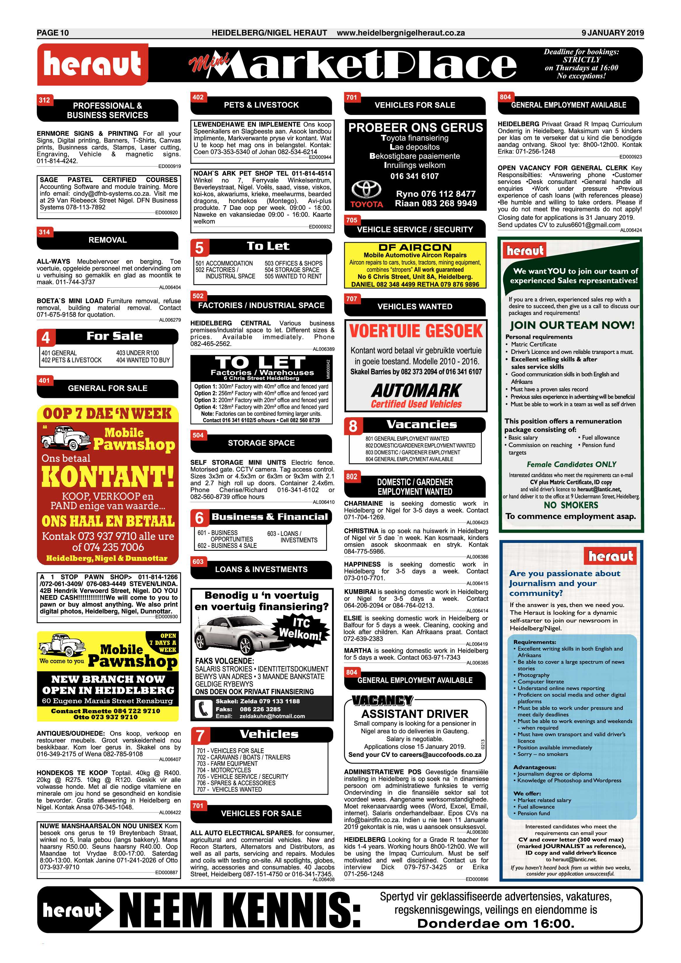 Heidelberg Nigel Heraut 9 January 2019 page 10