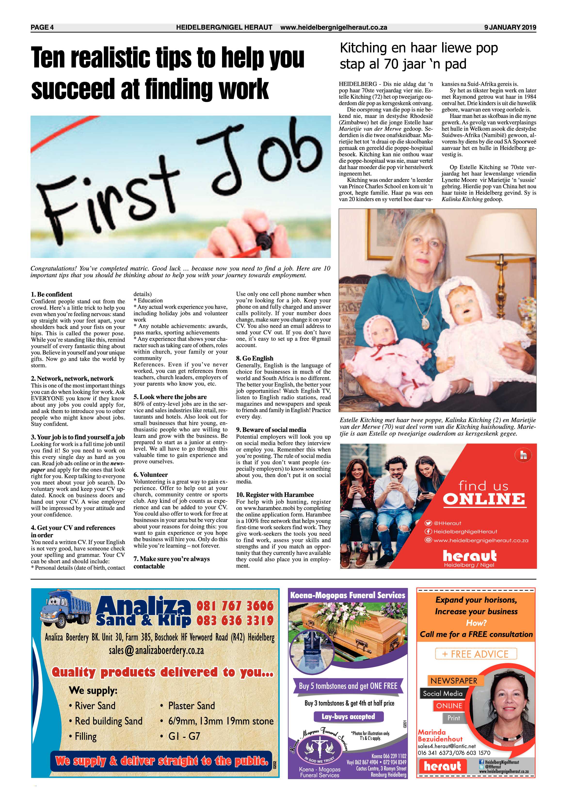 Heidelberg Nigel Heraut 9 January 2019 page 4