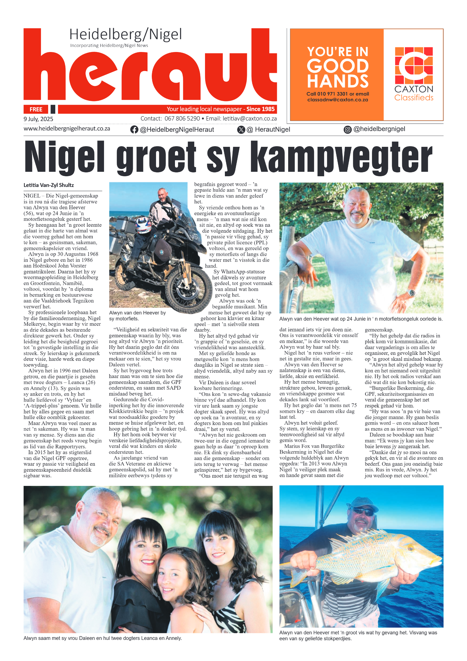 Heidelberg Nigel Heraut 9 July 2025 page 1