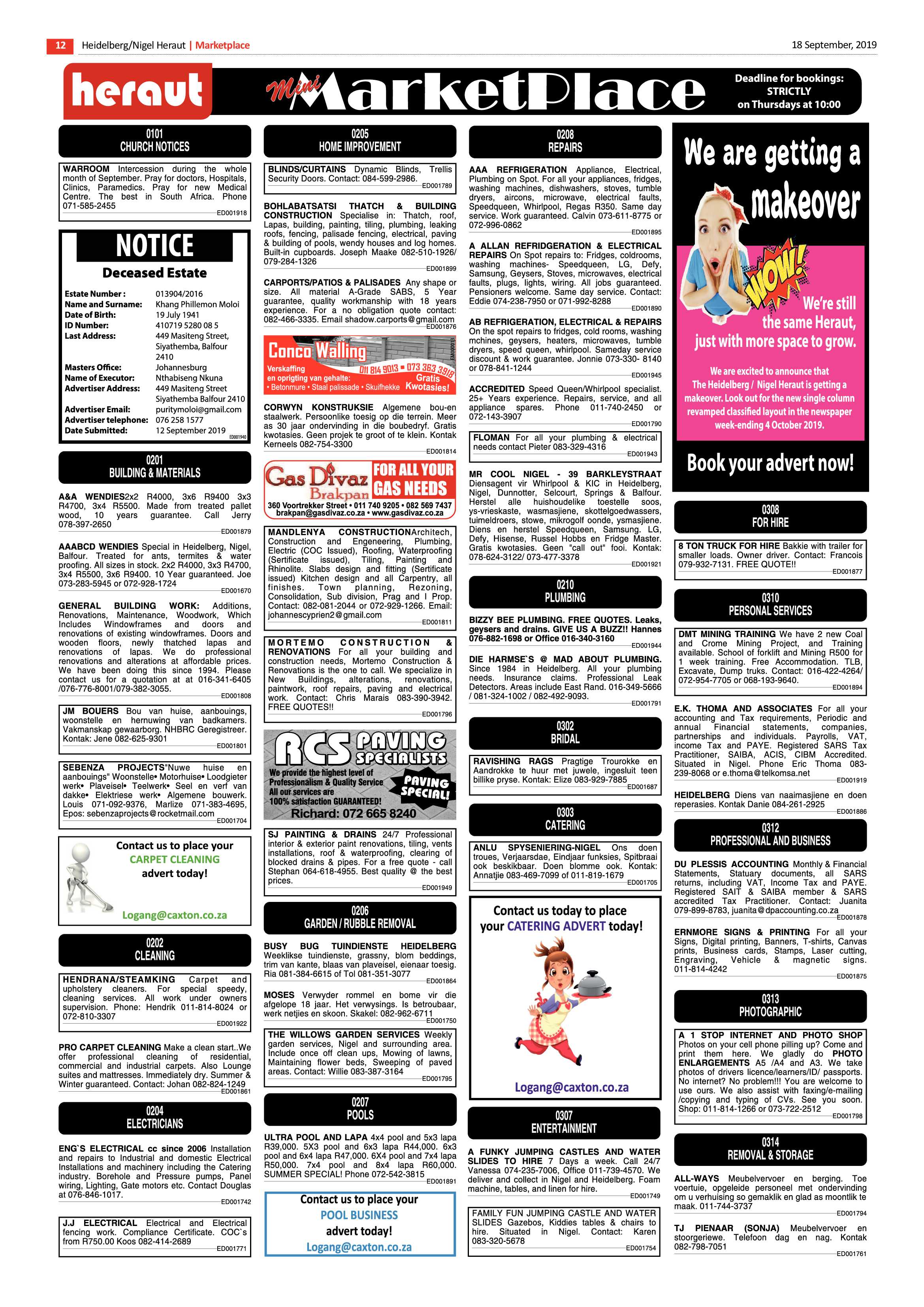 Heidelberg Nigel Heraut 19 September 2019 page 11
