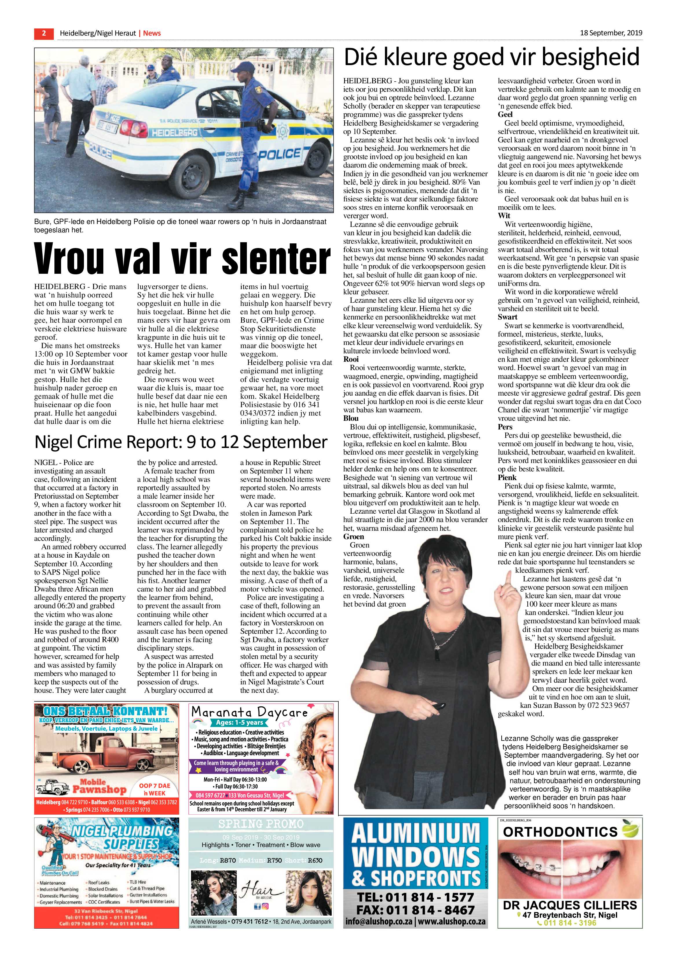 Heidelberg Nigel Heraut 19 September 2019 page 2
