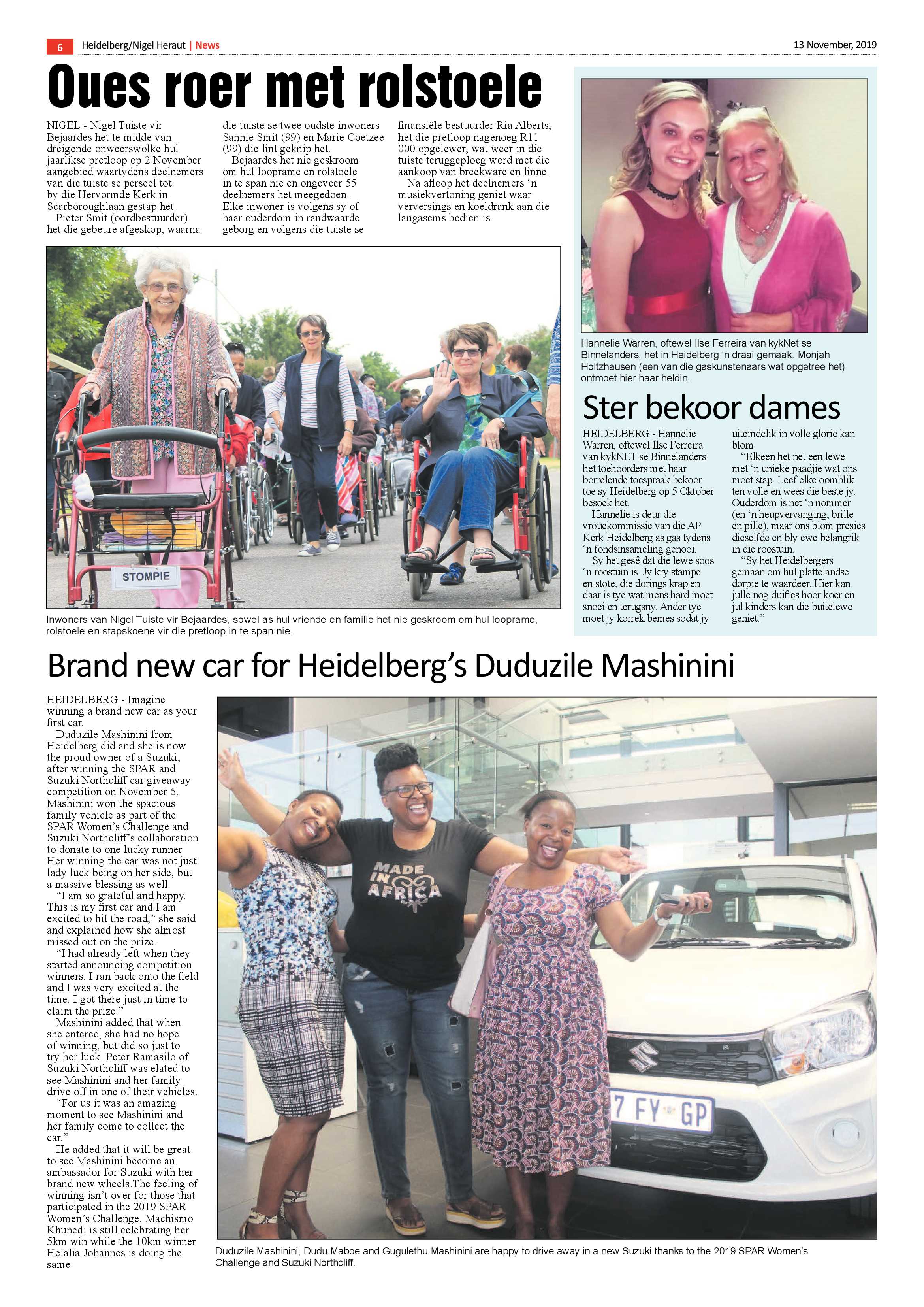Heidelburg Heraut Nigel 13 November 2019 page 6