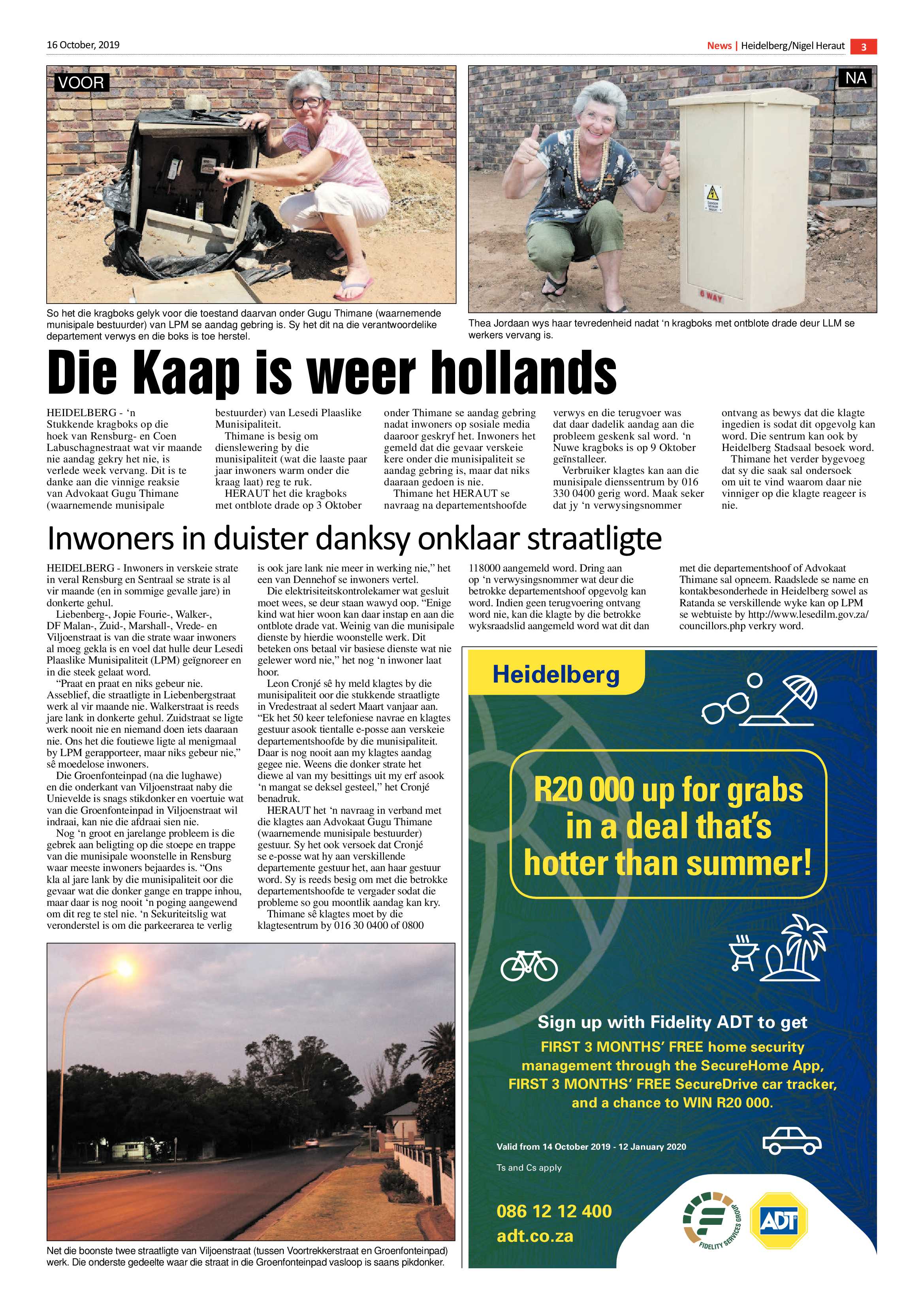 Heidelburg Heraut Nigel 16 October 2019 page 3